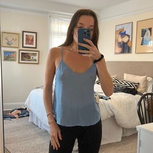 Aritzia Talula Halter low back camisole